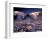 Broad and Gasherbrun Peaks, Karakoram Range, Pakistan-Art Wolfe-Framed Photographic Print