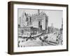 Broad and Market Streets in Newark-null-Framed Photographic Print