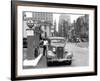 Broad and Pine, Gas Station Looking North, Philadelphia, Pennsylvania-null-Framed Photo