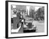 Broad and Pine, Gas Station Looking North, Philadelphia, Pennsylvania-null-Framed Photo