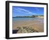 Broad Haven Beach in Spring Sunshine, Pembrokeshire National Park, Wales, Uk-Peter Barritt-Framed Photographic Print