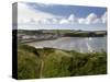 Broad Haven on the Pembrokeshire Coast Path, Pembrokeshire, Wales, United Kingdom-Rob Cousins-Stretched Canvas