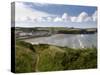 Broad Haven on the Pembrokeshire Coast Path, Pembrokeshire, Wales, United Kingdom-Rob Cousins-Stretched Canvas