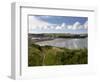 Broad Haven on the Pembrokeshire Coast Path, Pembrokeshire, Wales, United Kingdom-Rob Cousins-Framed Photographic Print