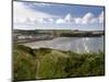 Broad Haven on the Pembrokeshire Coast Path, Pembrokeshire, Wales, United Kingdom-Rob Cousins-Mounted Photographic Print