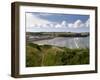 Broad Haven on the Pembrokeshire Coast Path, Pembrokeshire, Wales, United Kingdom-Rob Cousins-Framed Photographic Print