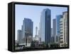 Broad Plaza, Downtown, Los Angeles, California, USA-Ethel Davies-Framed Stretched Canvas