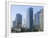 Broad Plaza, Downtown, Los Angeles, California, USA-Ethel Davies-Framed Photographic Print