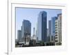 Broad Plaza, Downtown, Los Angeles, California, USA-Ethel Davies-Framed Photographic Print