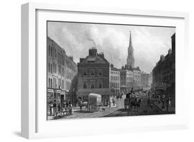 Broad St Bloomsbury-Thomas H Shepherd-Framed Art Print