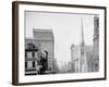 Broad St. North from City Hall, Philadelphia, Pa.-null-Framed Photo