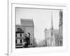 Broad St. North from City Hall, Philadelphia, Pa.-null-Framed Photo