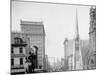 Broad St. North from City Hall, Philadelphia, Pa.-null-Mounted Photo