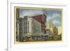Broad Street at Military Park, Newark, New Jersey-null-Framed Premium Giclee Print