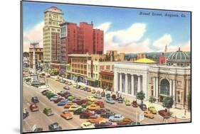 Broad Street, Augusta, Georgia-null-Mounted Art Print