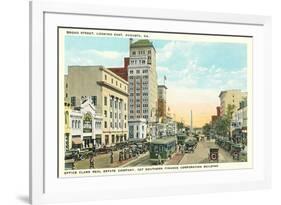 Broad Street, Augusta-null-Framed Art Print