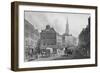 Broad Street, Bloomsbury, London, 1831-William Woolnoth-Framed Giclee Print