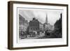 Broad Street, Bloomsbury, London, 19th Century-William Woolnoth-Framed Giclee Print