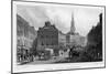 Broad Street, Bloomsbury, London, 19th Century-William Woolnoth-Mounted Giclee Print