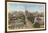 Broad Street, Columbus-null-Framed Art Print