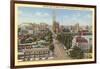 Broad Street, Columbus-null-Framed Art Print