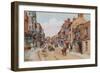 Broad Street, Lyme Regis-Alfred Robert Quinton-Framed Giclee Print