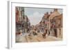 Broad Street, Lyme Regis-Alfred Robert Quinton-Framed Giclee Print