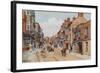 Broad Street, Lyme Regis-Alfred Robert Quinton-Framed Giclee Print