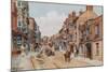 Broad Street, Lyme Regis-Alfred Robert Quinton-Mounted Giclee Print
