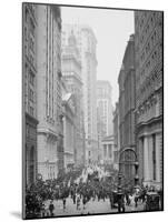 Broad Street, New York City, C.1905-null-Mounted Photographic Print