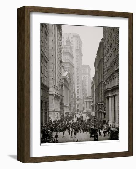 Broad Street, New York City-null-Framed Photo