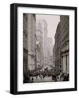 Broad Street, New York City-null-Framed Photo