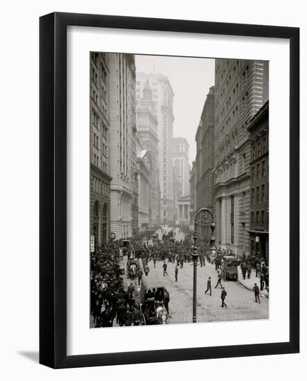 Broad Street, New York-null-Framed Photo