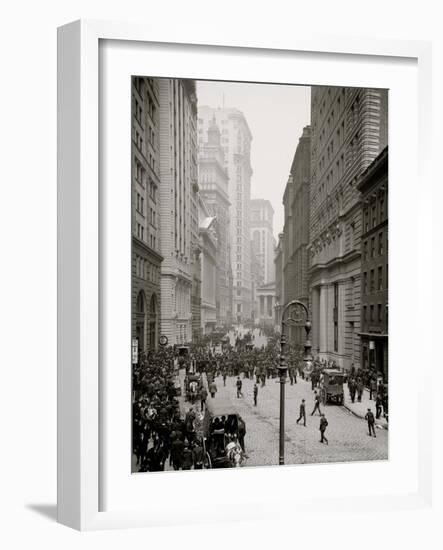 Broad Street, New York-null-Framed Photo