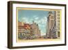 Broad Street, Newark, New Jersey-null-Framed Art Print