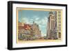 Broad Street, Newark, New Jersey-null-Framed Art Print