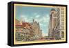 Broad Street, Newark, New Jersey-null-Framed Stretched Canvas