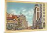 Broad Street, Newark, New Jersey-null-Mounted Premium Giclee Print