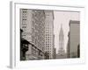 Broad Street, North from Locust Street, Philadelphia, Pa.-null-Framed Photo