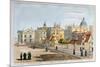 Broad Street, Oxford, Engraving, 1793-Joseph Farington-Mounted Giclee Print