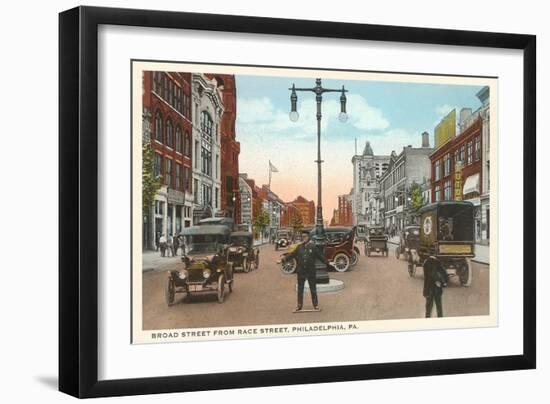 Broad Street, Philadelphia, Pennsylvania-null-Framed Art Print