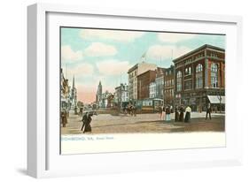 Broad Street, Richmond, Virginia-null-Framed Art Print