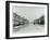 Broad Tree-Lined Street with Tramlines, Burdett Road, Stepney, London, 1912-null-Framed Premium Photographic Print