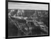 Broad View With Detail Of Canyon Horizon And Mountains Above "Grand Canyon NP" Arizona 1933-1942-Ansel Adams-Framed Art Print