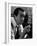 Broadcast Journalist Edward R. Murrow Smoking Cigarette-Lisa Larsen-Framed Photographic Print