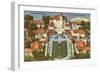 Broadmoor Hotel, Colorado Springs, Colorado-null-Framed Art Print