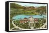 Broadmoor Hotel, Colorado Springss, Colorado-null-Framed Stretched Canvas