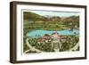 Broadmoor Hotel, Colorado Springss, Colorado-null-Framed Art Print