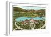 Broadmoor Hotel, Colorado Springss, Colorado-null-Framed Art Print