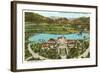 Broadmoor Hotel, Colorado Springss, Colorado-null-Framed Art Print